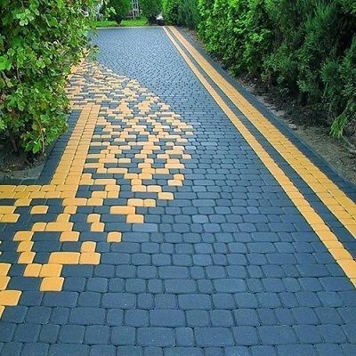 Тротуарна плитка Золотий Мандарин Старе місто 40мм 3211 фото
