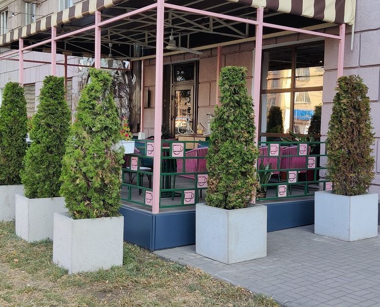 Вазон бетонный для цветов, деревьев, для сада Квадрат Д300 Ш300 Вес 30кг В300 Объем 14л 4142 фото