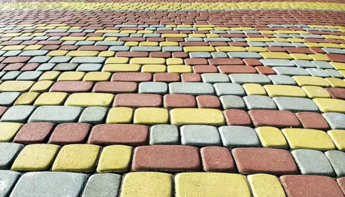 Тротуарна плитка Старе місто 60 Оливка 3074 фото