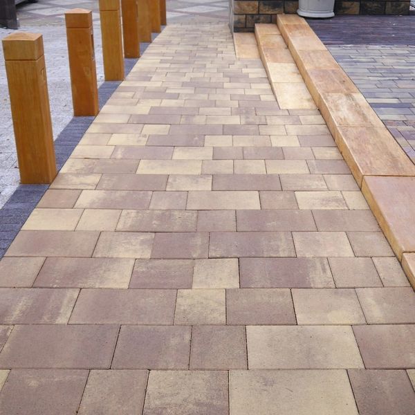 Тротуарна плитка Модерн 60мм Колор Мікс 3675 фото