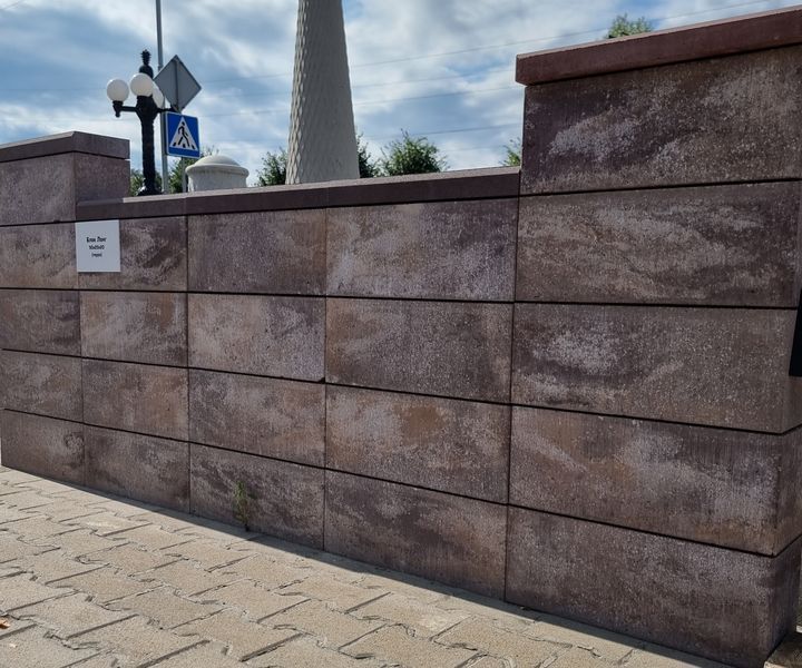 Блок лонг для забора 500х200х200 Рубио 3204 фото